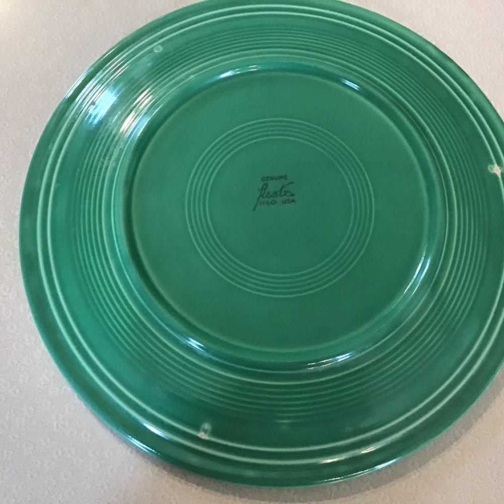 Vintage fiesta large serving platter